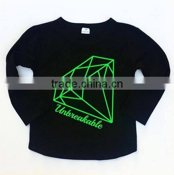 Hot sale promotional fashion custom wholesale kids baby children's boutique short sleeve cotton t shirt wholesale cheap