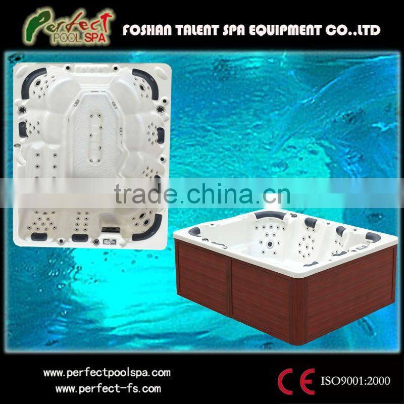 pop-up TV outdoor spa hottub bath tub