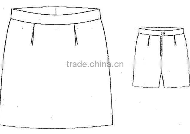 daily life / restaurant kitchen lady skirt