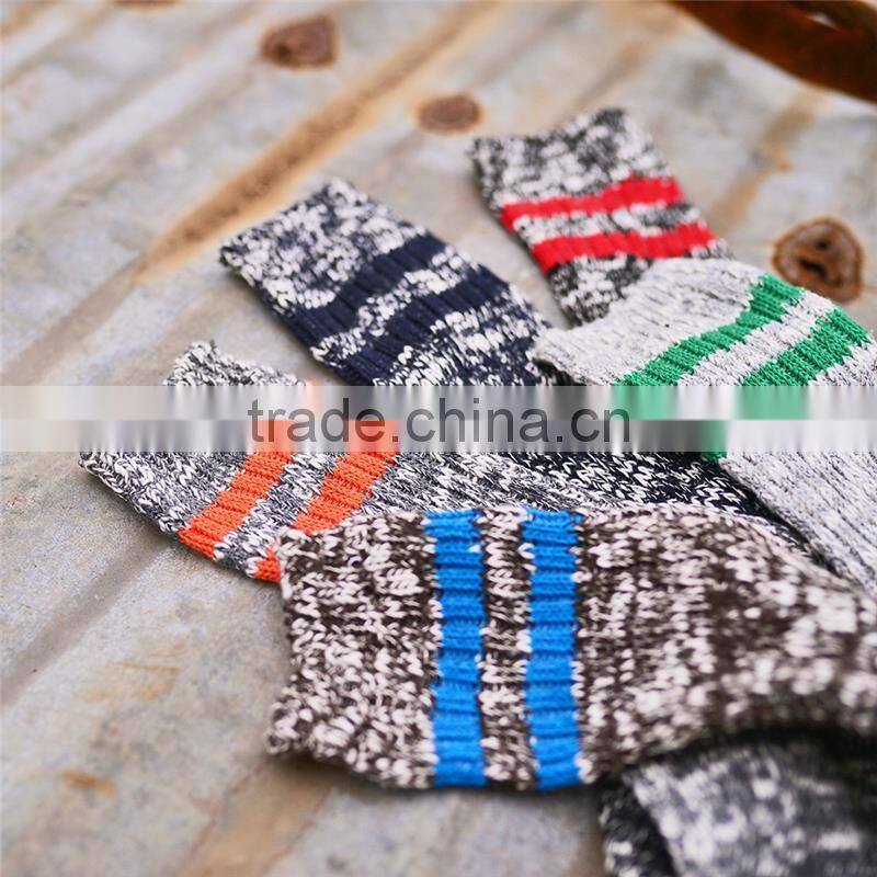 2016 Fashion Men Winter Cotton Funny Football Socks Candy Color British Style Tube Socks Brand Harajuku Sokken