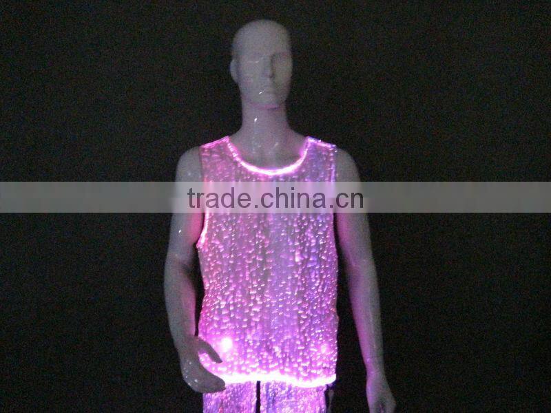 flashing gym stringer vest for men