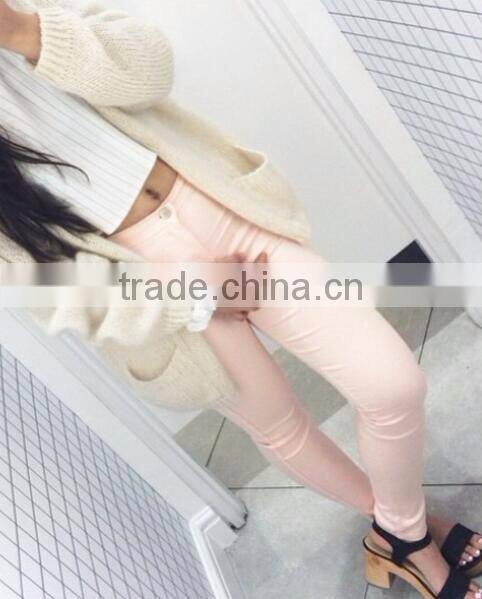 Runwaylover Hot Sale Fashion Ladies Elastic Comfortable Jeans Trousers Wholesale Custom Vintage Women Skinny Denim Jeans Pants