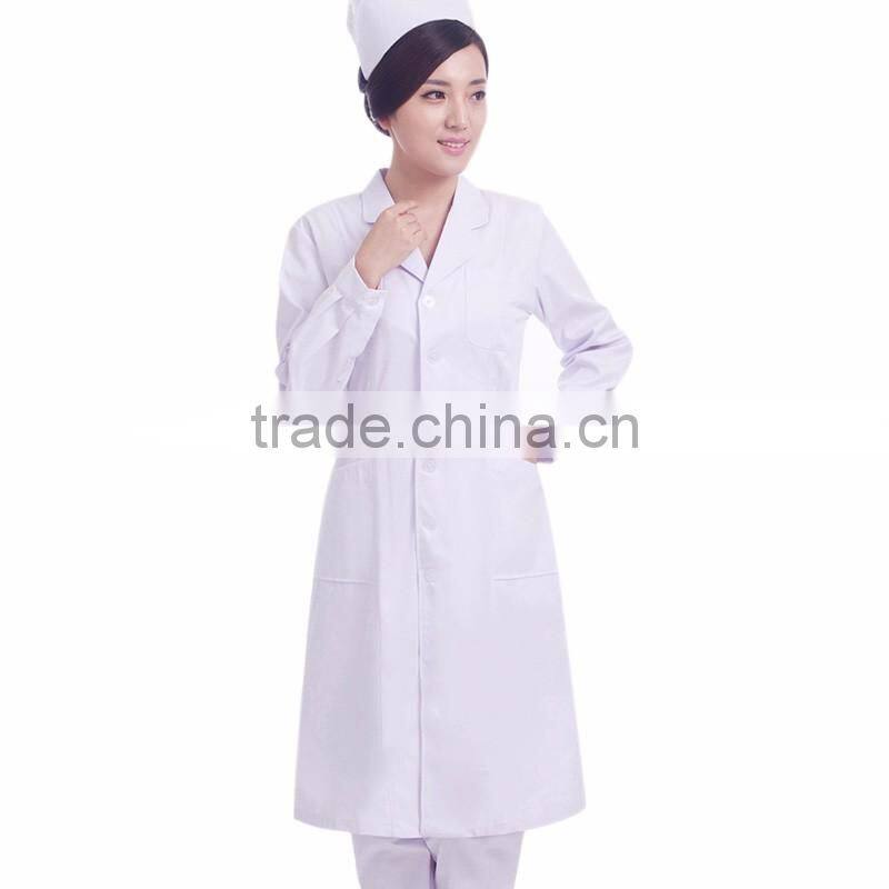 Juqian 2016 custom design white nurse hospital uniform designs
