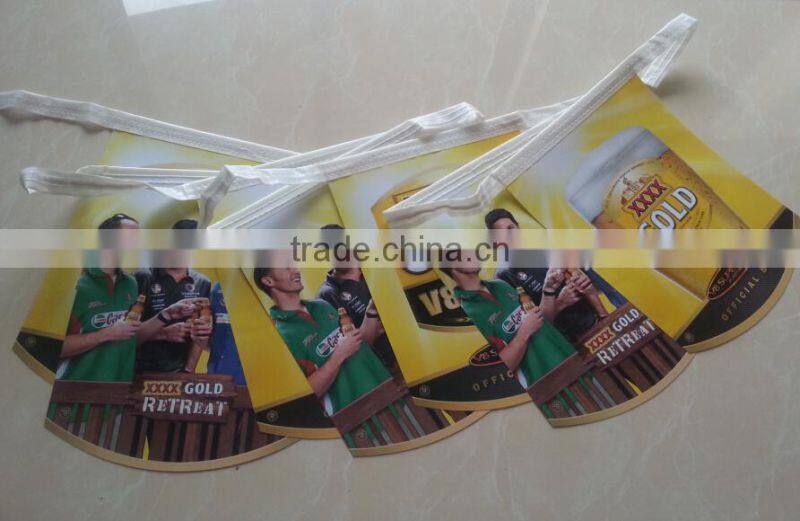 custom bunting pvc flag