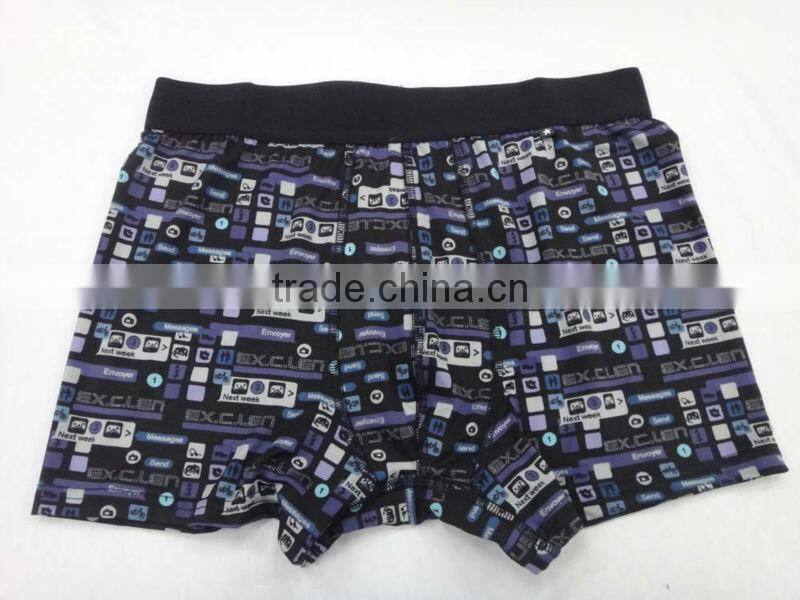 factory wholesale classic design high quality sexy men'boxer underwear