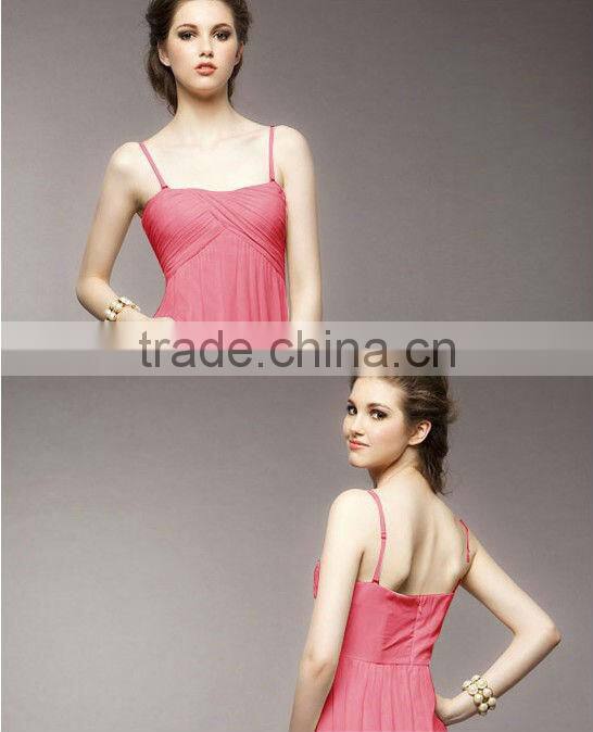 2013 Latest Spaghetti Strap Long Maxi Dress