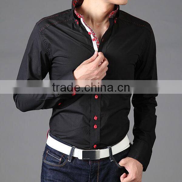 100% Cotton Fashion men's shirt 2013/shirt manufacturers