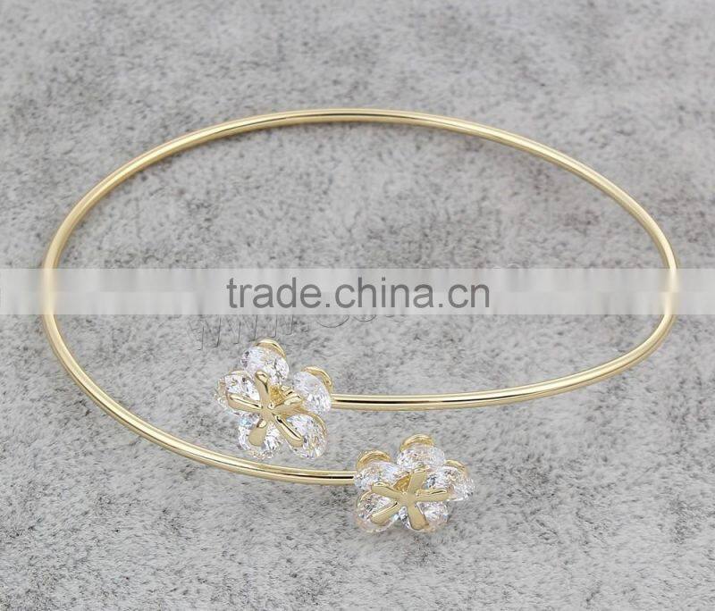 adjustable wire bangle bracelet wholesale Fashion Zinc Alloy Bangle brand bangle