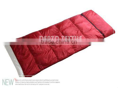 NEW DESIGN envelope zipped sleeping bag 205x80cm