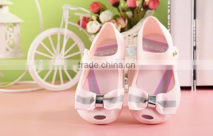 ribbon knot new style mini melissa shoes
