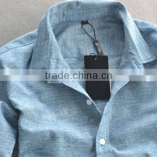 2016 foreign trade cotton men long sleeves linen shirt