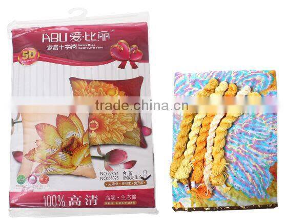 China Wholesale Price Multicolor Flower Pattern New Novelty Cross Stitch