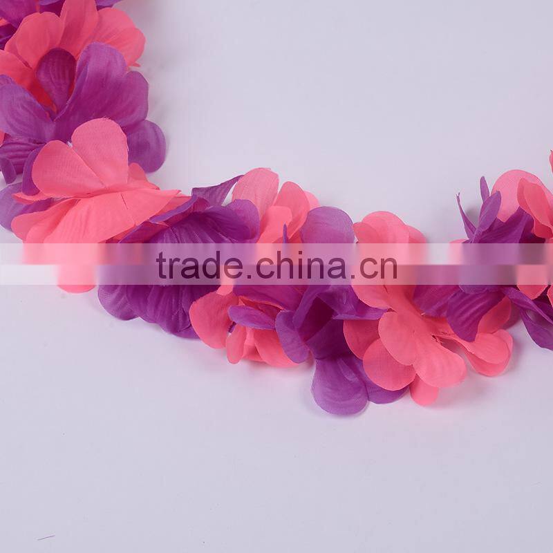 High Quality Hawaii Flower Necklaces Hula Lei Garland For Party Dance