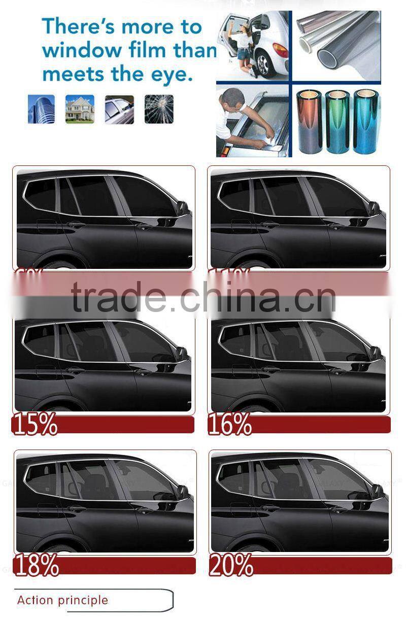 Hot selling self-adhesive PVC decorative window film for glass, protective pravicy glass film for house/building