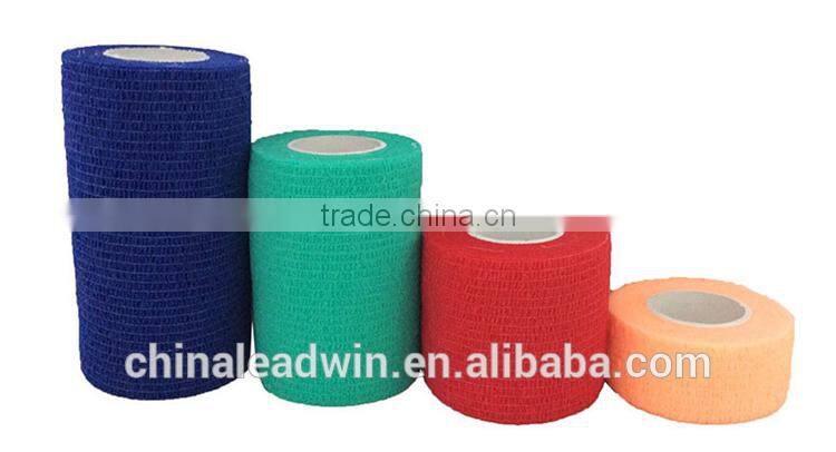2017 Medical Colourful Cohesive Bandage High Elastic