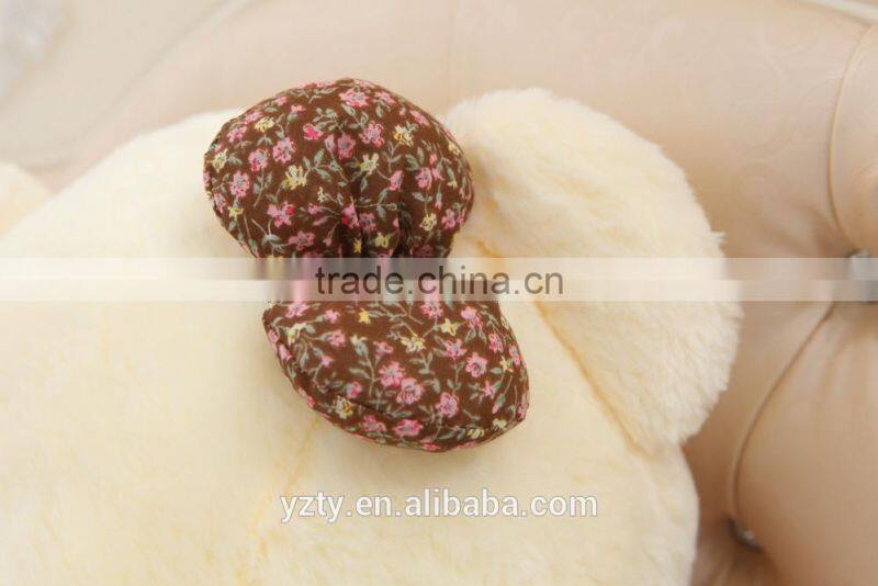 Yangzhou plush toy factory supply elegant teddy bear toy with dress