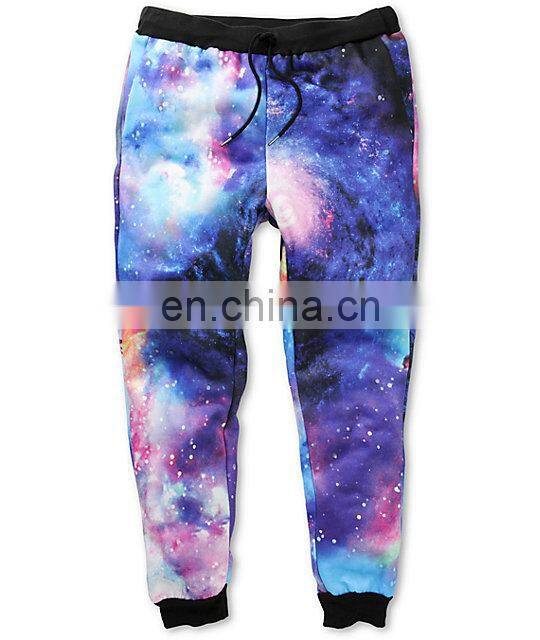 Custom Flower Sublimated Jogger Pants