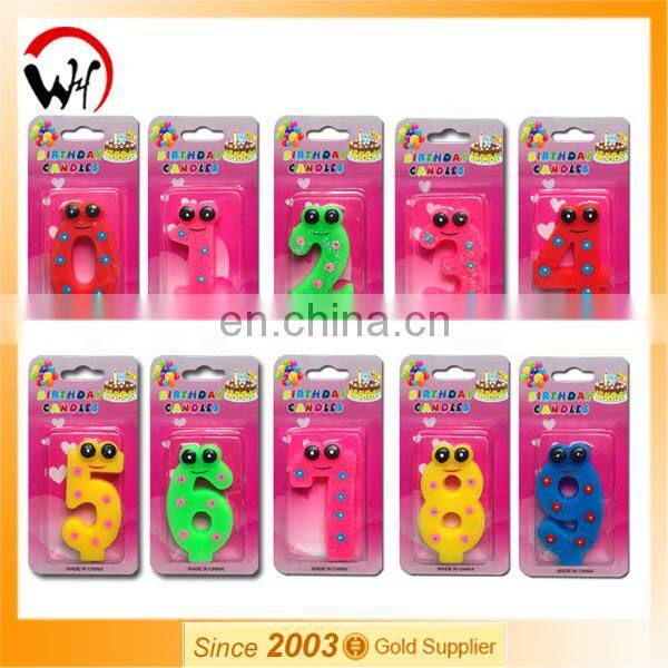 baby shower craft number candle wholesale