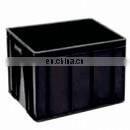 EP1922 black color conductive plastic antistatic box