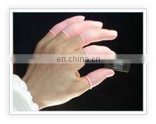 Medical producing cleanroom used transparent 100% natural latex finger cots