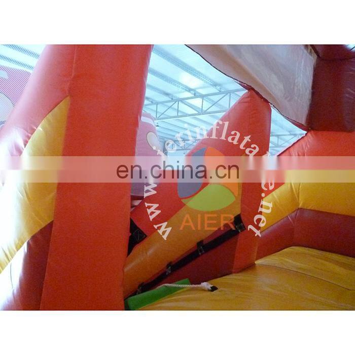Good price inflatable car dry slide, Giant Inflatable cars bouncer slide game for kids