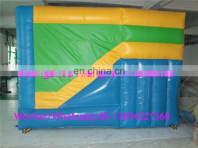 Factory supply inflatable bouncy castle with water slide