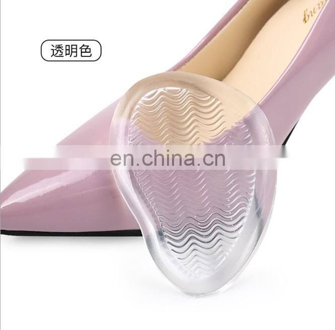 2 Pairs Forefoot Pain Relief Foot Pad (Self-Sticking & Re-Usable) for High Heels-Ball of Foot Cushions