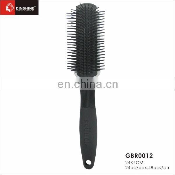 Dinshine professional hairdressing carbon fiber hair extensions cutting toothed comb