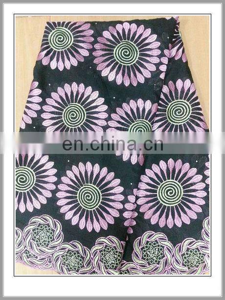 high quality swiss cotton voile lace(CH058B)