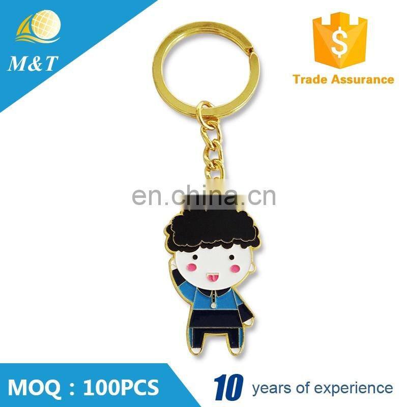 Newest fashion style custom metal Lovers keychain