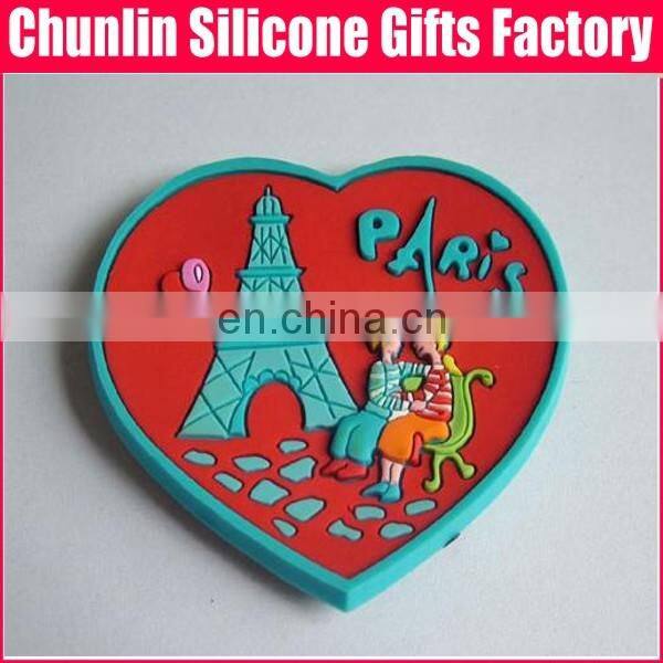 Soft 3D PVC Magnet for houses decorating .