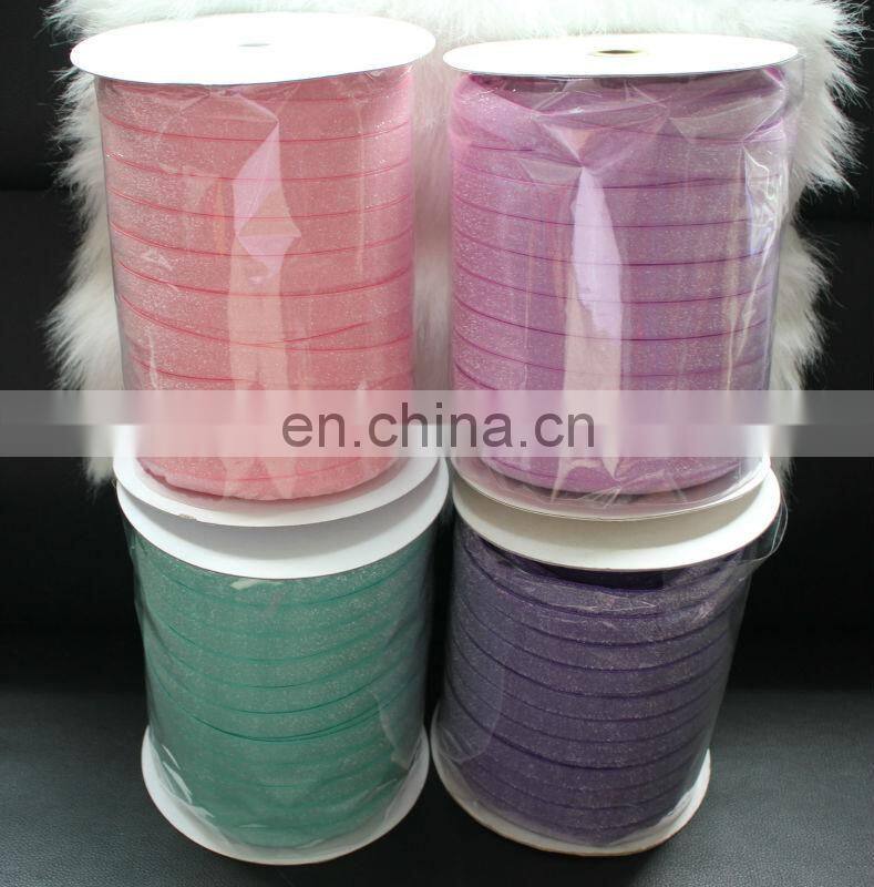 Frosted Glitter Elastic