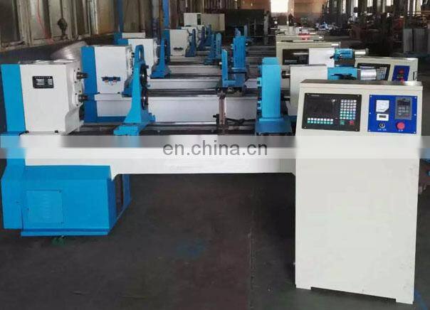 Horizontal Type Cheap Price CNC wood Lathe Machine