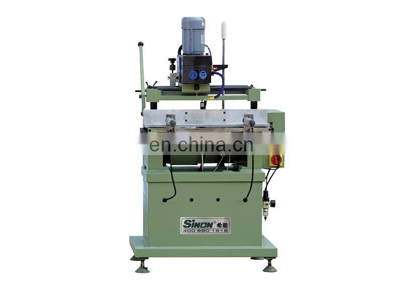 Single Axis Single Head Aluminium and PVC Window Copy Router Machine