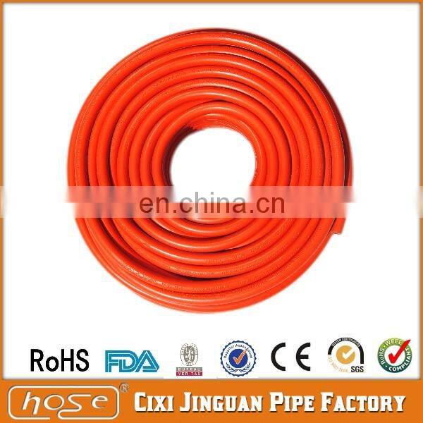 Orange Color Flexible Fuel PVC Hose Gas Pipe Manufacturers Mangueira De GAS