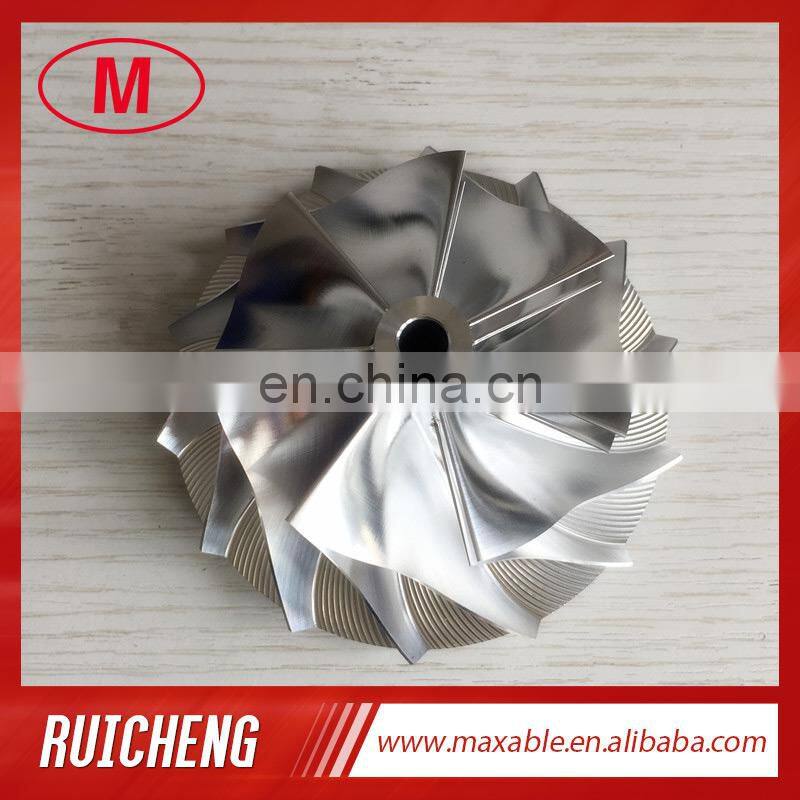 HX40/HE351 62.00/85.98mm 7+7 blades 4035879 upgrade Turbocharger Billet/milling/aluminum 2618 compressor wheel