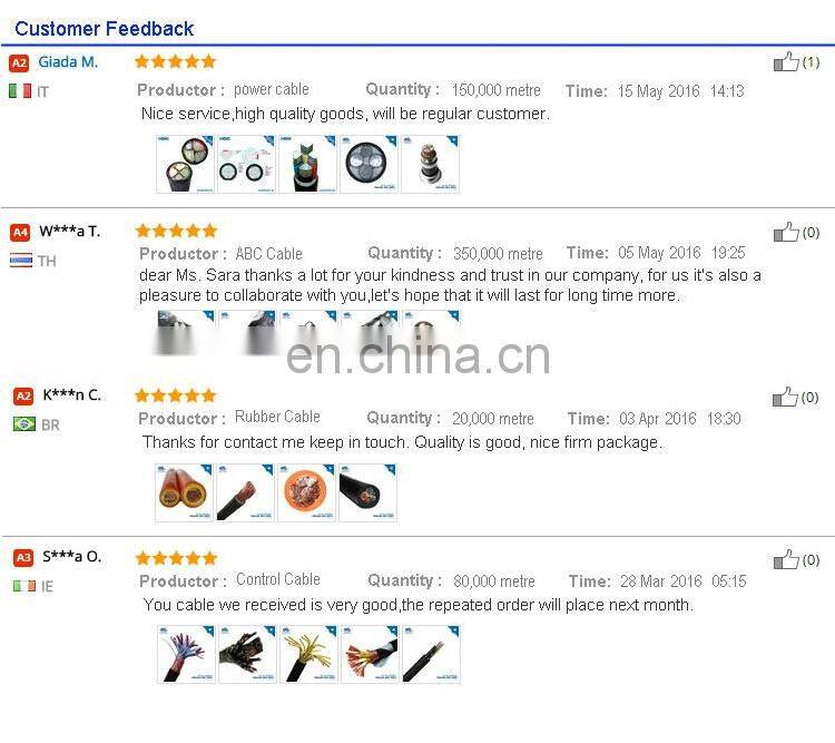 Huadong cable 0.6/1kv single core 150mm2 XLPE insulated PVC sheath power cable