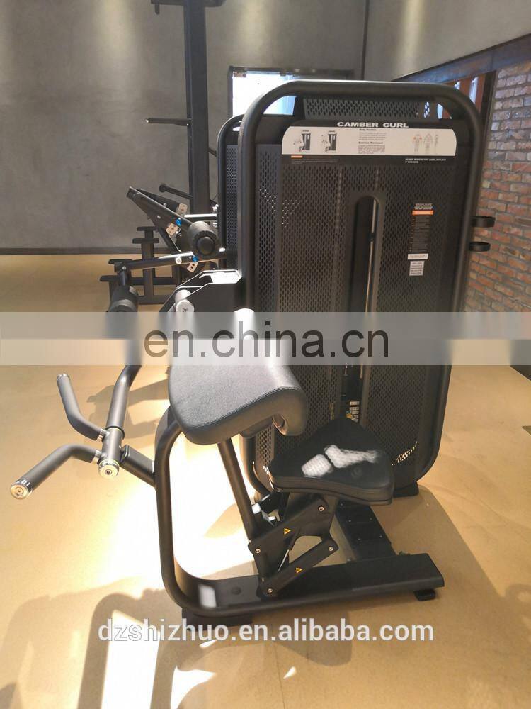 Top quality commercial arm strength exercise camber biceps curl machine fitness gym equipment SES30