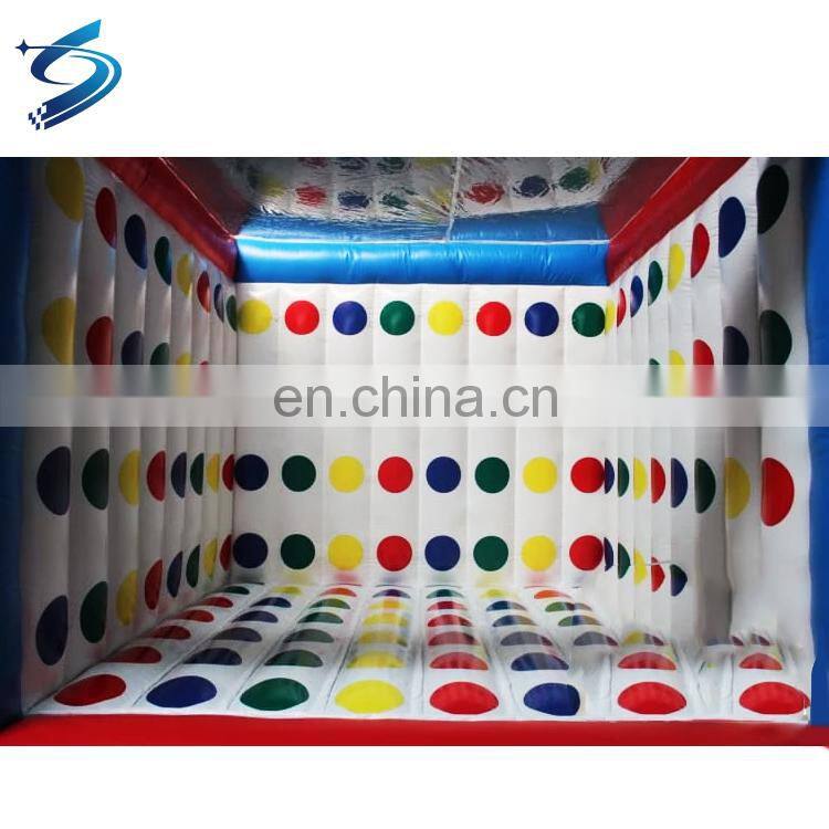 Funny Outdoor Inflatable Interactive Twister Game for sale