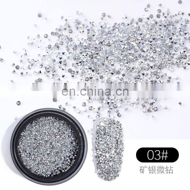 Crystal Sand Tiny Beads Nail Art Rhinestone