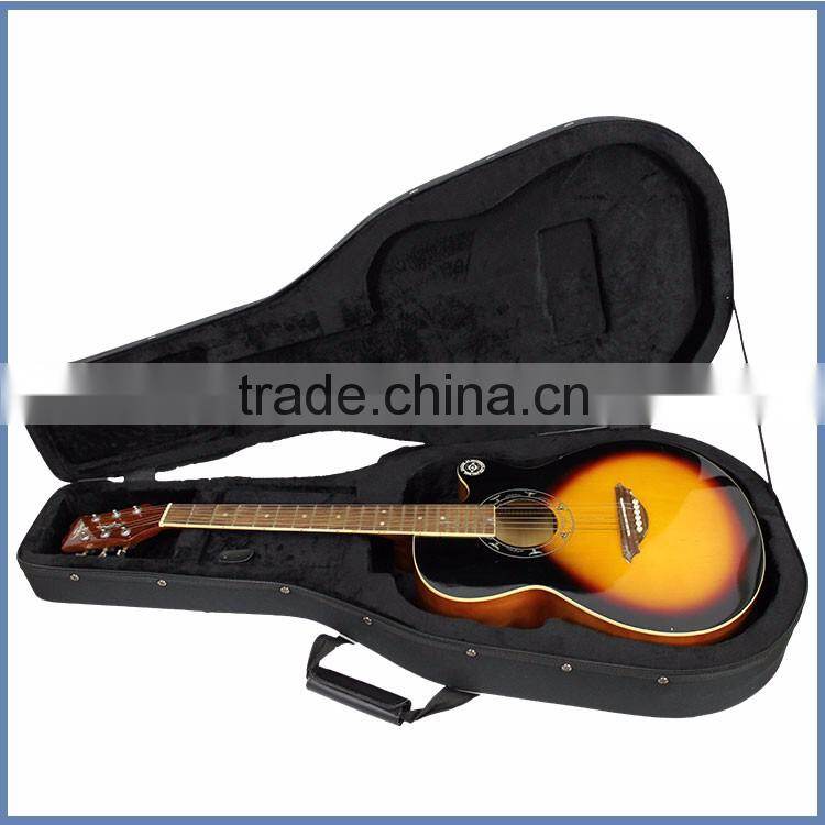 Super jumbo guitar case,bass foam guitar case