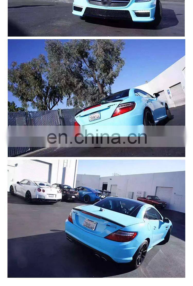 PP material body kits for Mercedes benz SLK class R172 upgrade AMG body kit 11-14