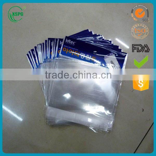 transparent packing definition bopp cellophane opp header plastic self adhesive bag