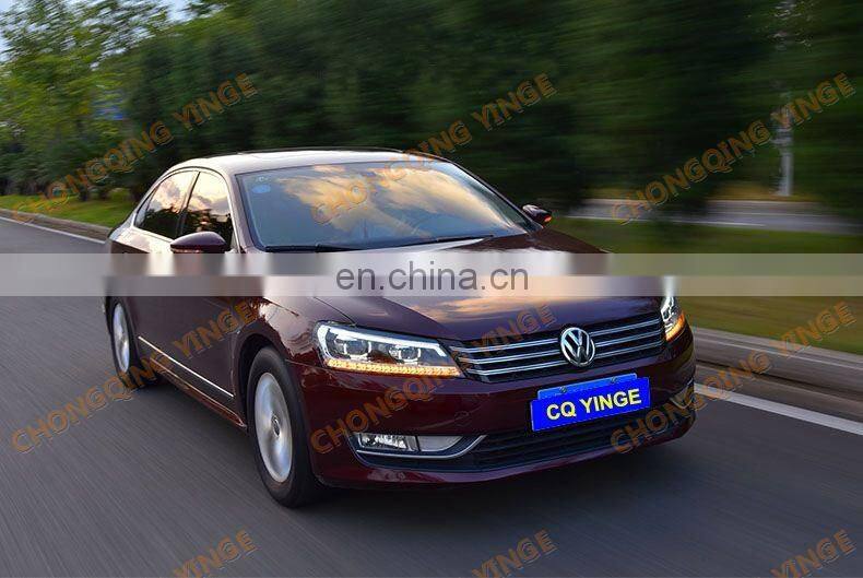 LED DRL Hid Xenon Headlamp For VOLKSWAGEN Passat V6 B7 2011-2015 year