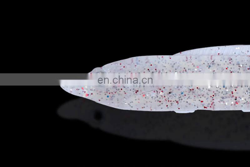 Pesca 150mm 3.5g Soft Fishing Bait 7 Colors Luminous Baits Lures Saltwater Ribbonfish Lures