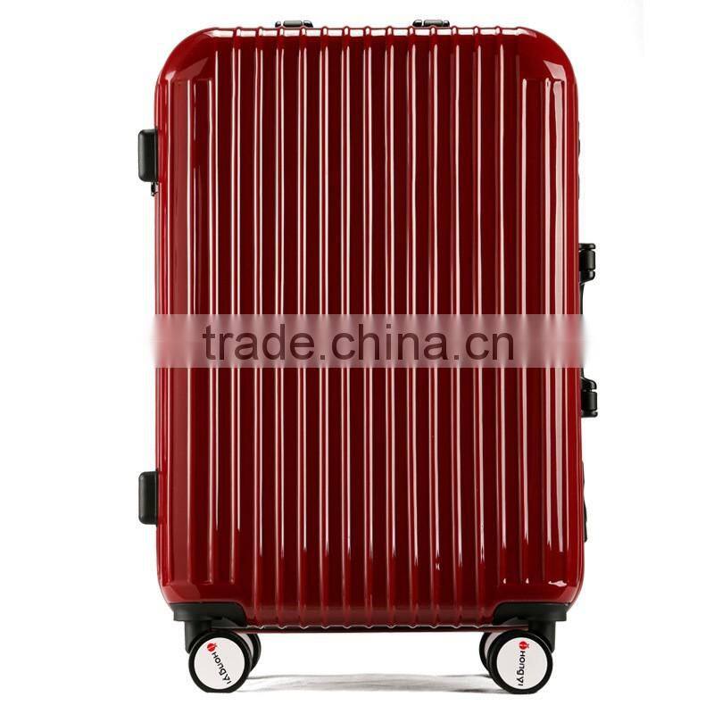 aluninium abs/pc trolley travel luggage set 20" 24" 28"