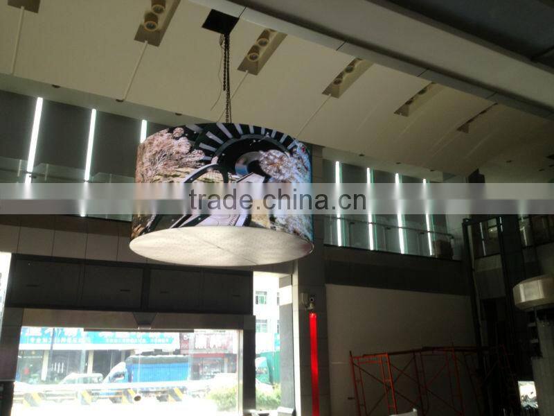 P5 column indoor full color decoration electron led display screen