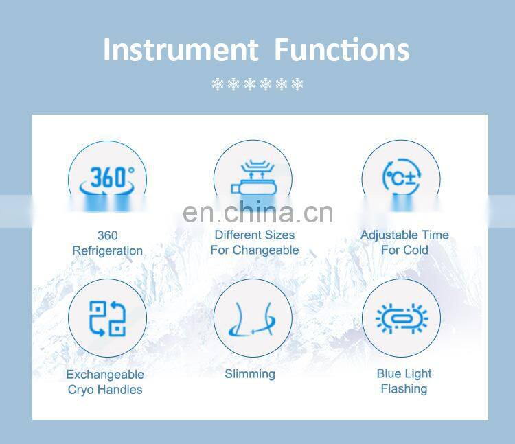360 Fat Freeze -15 etg50 4s Cyro Fat Freezing Cryolipolysis Equipments