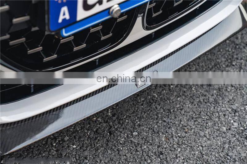 Runde Newest G22 For 2021 BMW 4 Series Carbon Fiber Front Lip 425i 430i Modified Dry Carbon Rear Lip