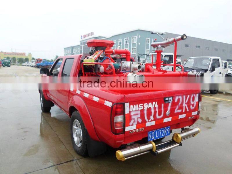 NISSAN 4x2 fire pickup with good price for sale 008615826750255 (Whatsapp)